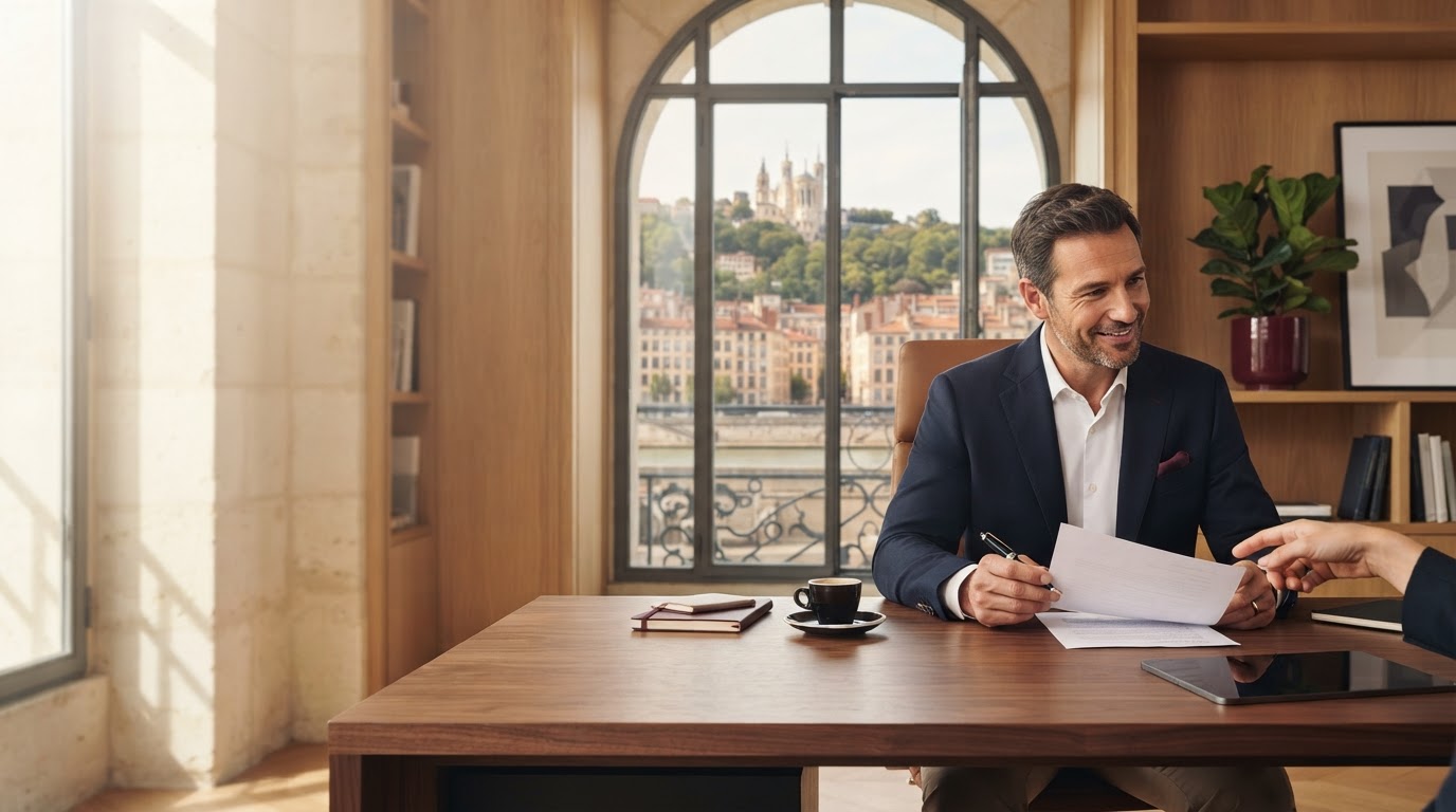 BTC 700 Lurot — espace de travail sobre avec ordinateur portable, lumière naturelle